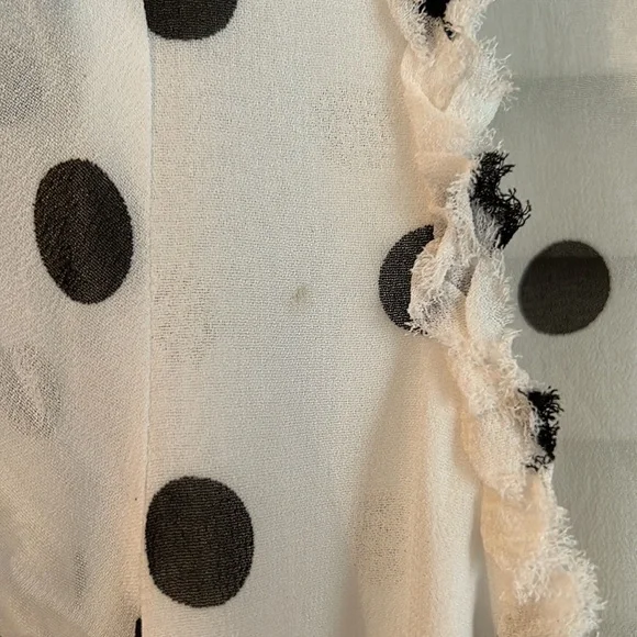 Reformation Gwenyth Polka Dot Midi Dress- XS - Picture 11 of 11